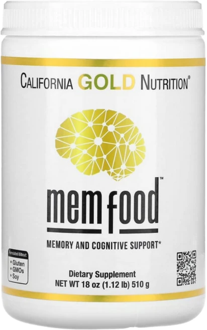캘리포니아 골드 뉴트리션 CGN MEM Food 510g, 캘리포니아골드뉴트리션 California Gold Nu, 1통 - 쿠팡