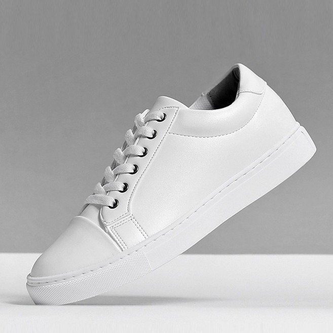 [남녀공용] 7cm키높이 소가죽 수제화 운동화 shoes