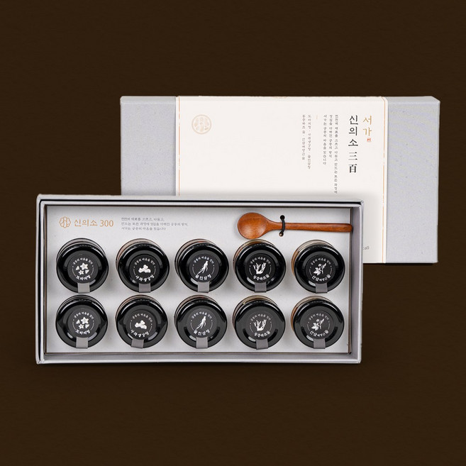 궁중비법 서가 국산 도라지청 사과생강청 꿀인삼청 동충하초꿀 산삼배양근꿀 설 명절 선물 세트, 1개, 신의소300 단품