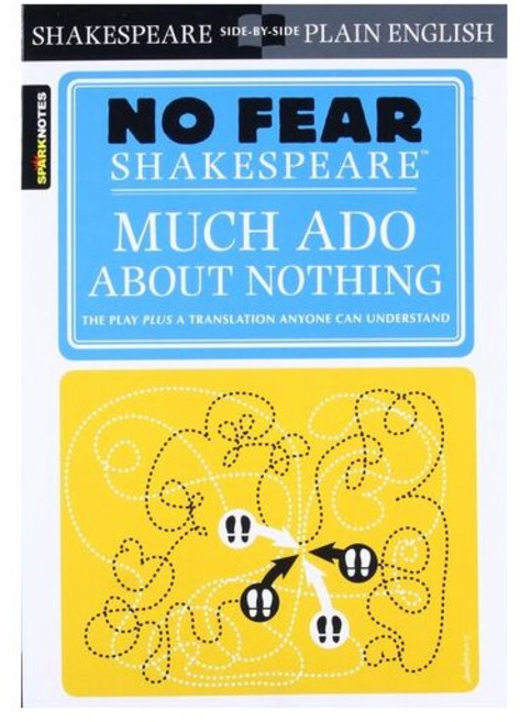 SparkNotes No Fear Shakespeare : Much Ado About Nothing Paperback (해외판), 1개