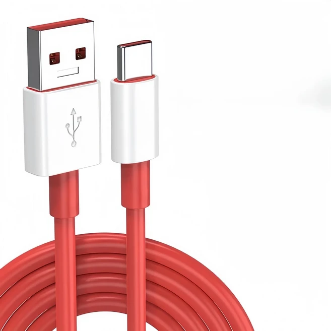 원플러스 13 13T 13R 12 11 10 Pro 9 8용 6A 타입 C 케이블 USB 100w 80w 65w 슈퍼부스트 고속 충전 데이, 01 CHINA, 02 Red, 03 1.5m