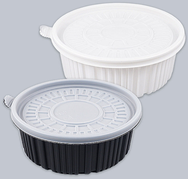 씨앤몰 [소량] HN 일회용 탕용기 225파이 소 백색, 1개, 100세트