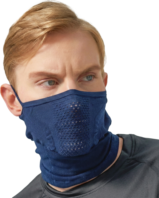 타이트엔드 R6X 아쿠아 자전거 쿨마스크, 2개, 네이비