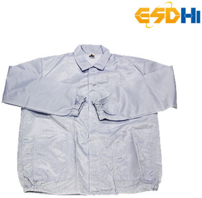 ESDhi제전복방진복 크린룸 정전기방지의류-제전복상의