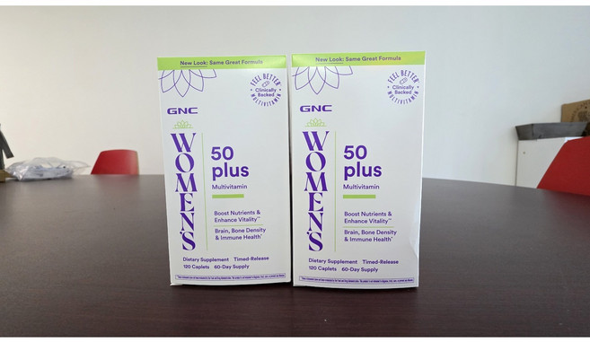 GNC 우먼스 울트라메가 50세 이상 여성 Womens Ultra Mega 50 Plus 120정 2병, 2개