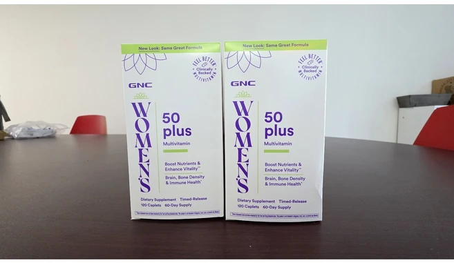 GNC 우먼스 울트라메가 50세 이상 여성 Womens Ultra Mega 50 Plus 120정 2병, 2개 - 쿠팡