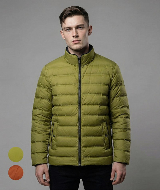 [TAG가 379 000] 크로커다일 클래식 컬러 데일리 구스다운 점퍼