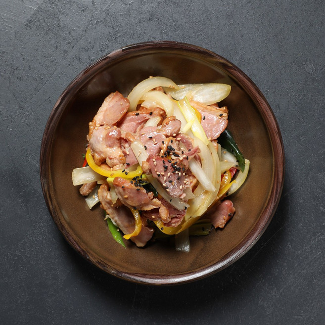 [반찬가게 찬장]신선한재료 당일제조 배송 가정식 집밥 반찬 골라담기 일품요리 훈제오리야채볶음, 1개, 250g