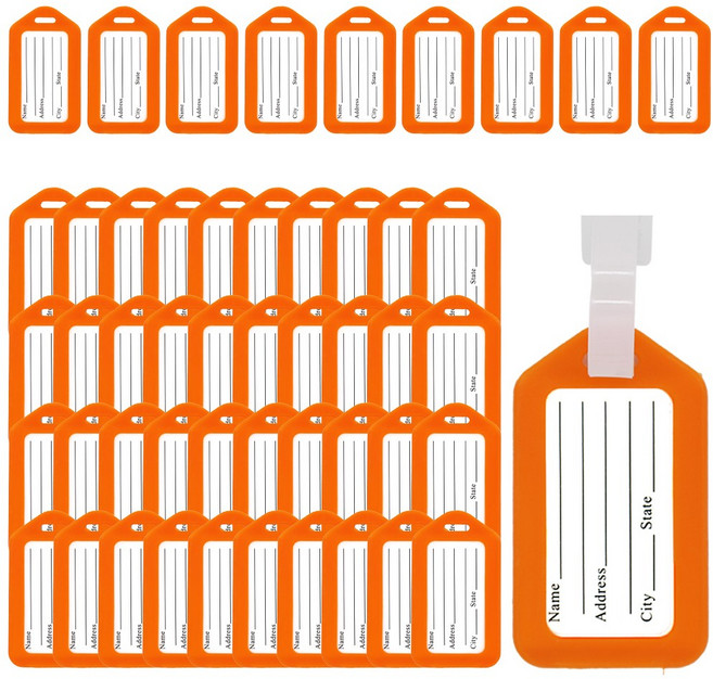 오셀르 50개묶음 다용도 네임택 이름표