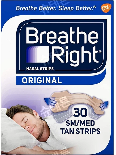 브리드 라이트 나잘 3팩 30개 스트립, 1개 - 쿠팡