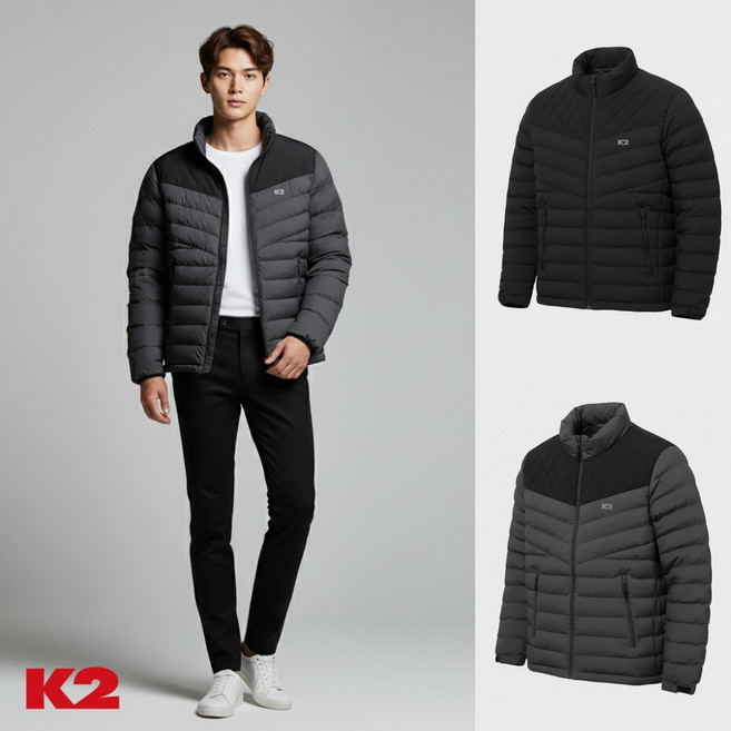 [백화점출고] K2 패딩 구스 다운 남성 경량패딩 _마운틴 볼패딩 자켓 점퍼