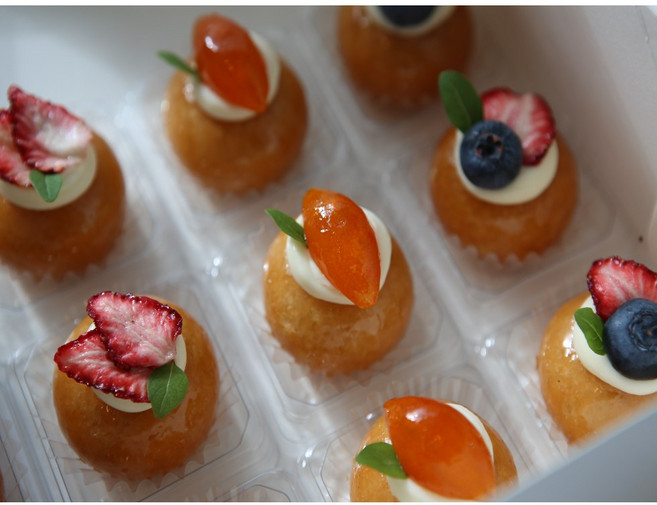 [인천 상동 부천 수원 만 가능]개성주악 명절 선물 상견례선물 한과 디저트 4종 12구세트, 1개