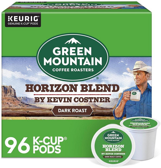 Green Mountain Coffee Roasters 수마트라 리저브 커피 큐리그 1인용 K컵 포드 다크 로스트 32개 262051, 1개