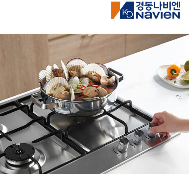 [전국설치/가스연결가능] 3구 빌트인 가스렌지 빌트인 매립형 쿡탑 레인지 220V 전기코드식 560x480 GRB3203, 배송만, LNG, 32/03