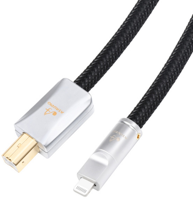 ATAUDIO 하이파이 USB 오디오 케이블 DAC 믹서용 하이 퀄리티 타입 A-B 6N OCC 코어 3u 금도금 플러그 C타입 A-A 케이블, 유형 CB_1m, 02 1m, 03 type  C-B_05 1m, 03 type  C-B_05 1m