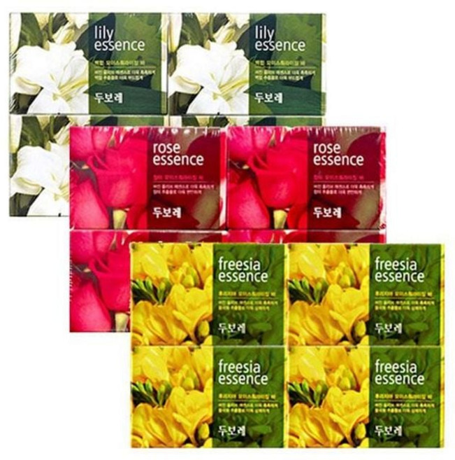 아모레 해피바스 두보레 백합 에센스비누 4입stu7+9TDo