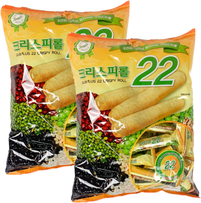 크리스피롤 22곡, 550g, 2개