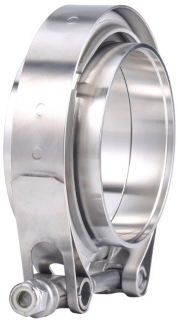304 스테인레스 스틸 2 "2.25" 인치 51 76mm V 밴드 클램프 터보 배기관 Vband 남성 플랜지 키트, 01 빠른, 11 60mm 2.36 inch, 1개