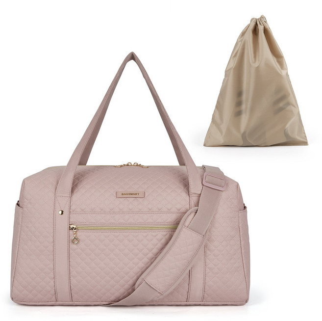 BAGSMART 대용량 여행가방 보스턴백 운동가방 캐리어 결합 신발 주머니 증정