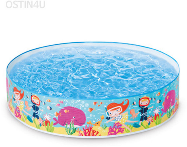 오스틴포유 인텍스 이지 원형 풀장 122x25cm 물놀이풀장