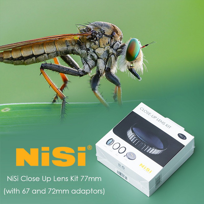 三重 公司貨 NISI 耐司 Pro II 套裝 77mm 二代 微距 近攝鏡片 附轉接環67 72mm, 1個