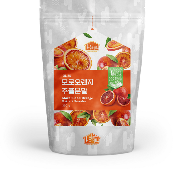 건강한우리집비옴 이탈리아 모로오렌지 추출분말, 1개, 300g