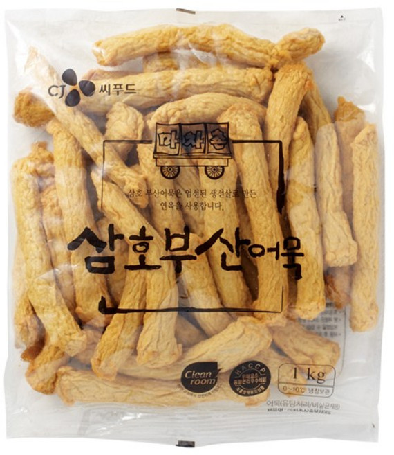 원하프마차촌 삼호부산어묵(봉)1kg씨제이-1개, 1kg, 1개