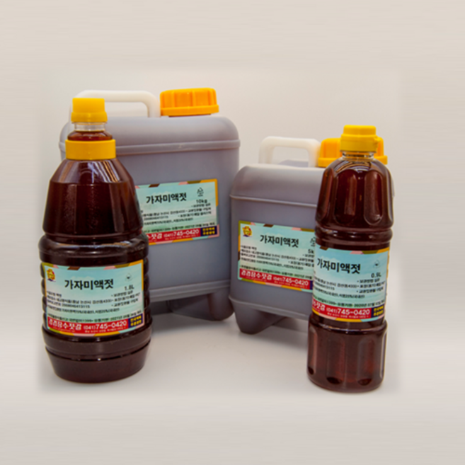 [강경장수젓갈] 가자미액젓, 1개, 10kg