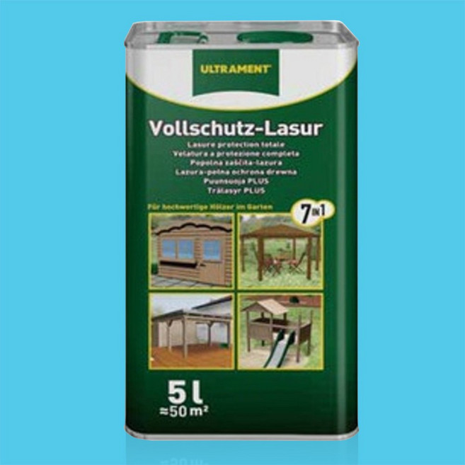 독일 울트라7in1 수성스테인 15L (내/외장용) 오일스텐 오일스테인 씨라데코 우드스테인 목재방부도료, 자단, 1개