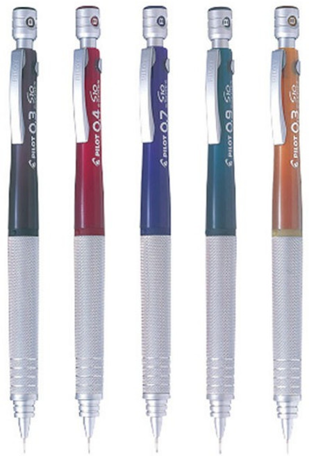 파이롯트 메탈 S10 샤프 HPS-1SR 투명그린, 0.5mm, 1개