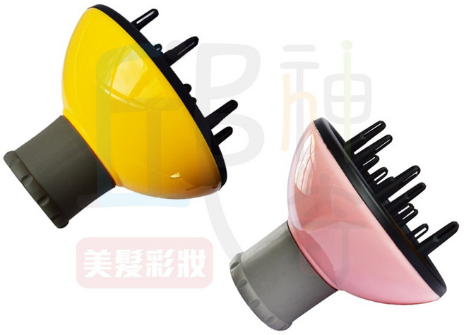 萬用造型烘罩 捲髮, 藍色, 1個