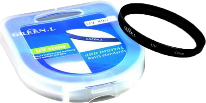 GREEN.L UV 濾鏡 49mm dHD DIGITAL RoHS standards, 1個, 格林爾保護鏡一般UV-72mm