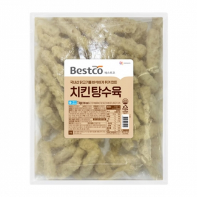 베스트코 치킨탕수육, 5개, 1kg