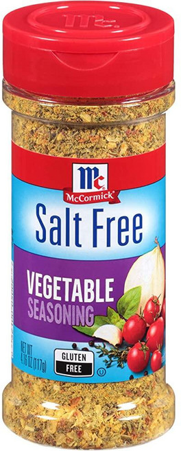 맥코믹 무염 야채 시즈닝 117g, McCormick 무염 야채 시즈닝, 117.9g(4., 1개
