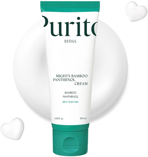퓨리토 마이티 밤부 판테놀 크림 판테놀10% 장벽 보습 크림 100ml, 3개 - 쿠팡