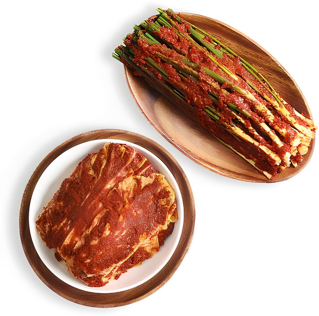 맛있게 매운 선화동실비김치 800g + 매운실비파김치 500g 세트, 1세트, 1.3kg