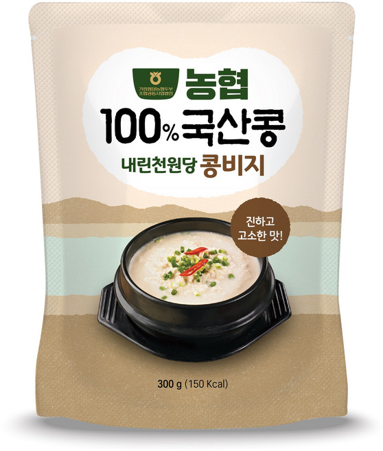 농협 내린천원당 콩비지 300g, 1개, 350g