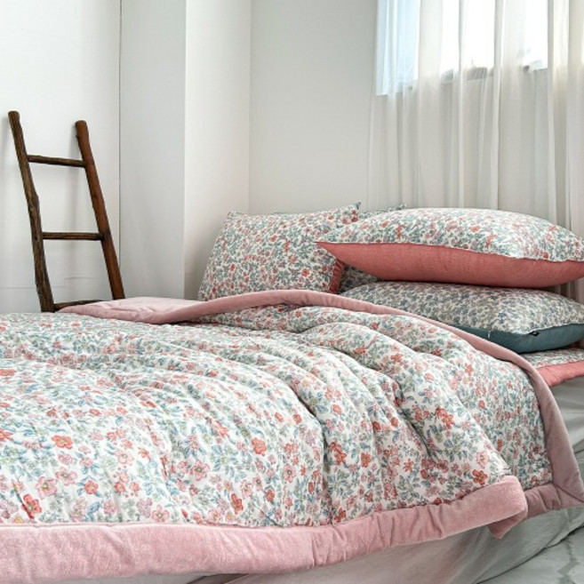 쿠에뜨 알러지케어 순면 모달100 안감 극세사 겨울 차렵이불