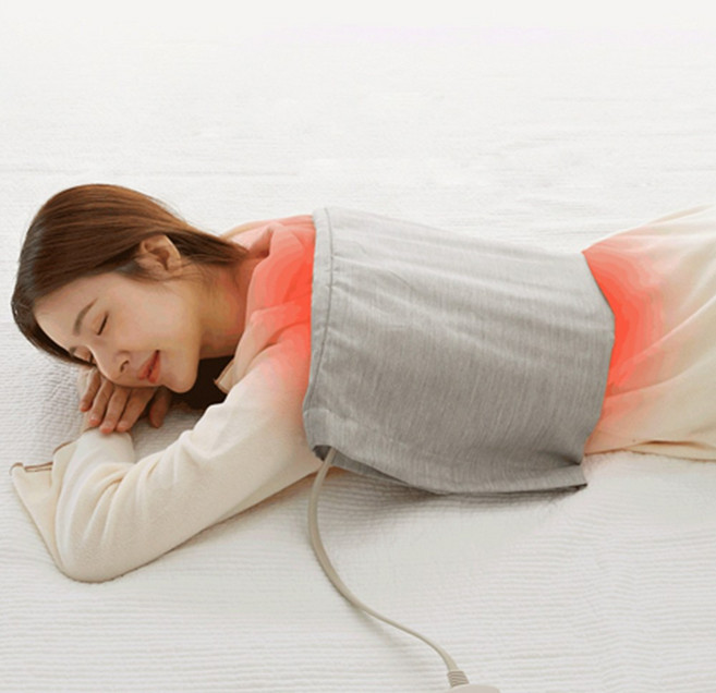 전자파차단 원적외선 기능성 복부 허리 온열찜질기, 온열찜질기(커버포함)