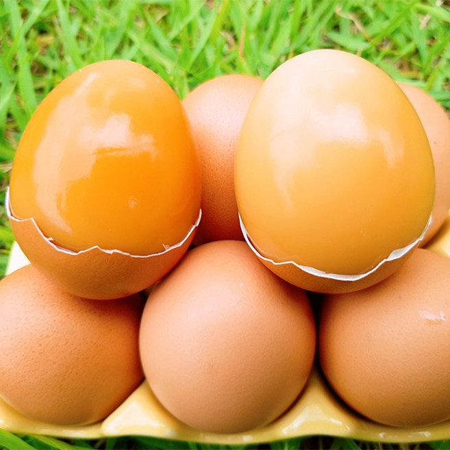 특사이즈 촉촉쫄깃 무항생제 계란으로 구운 맥반석 구운계란 (특란), 30구, 3개