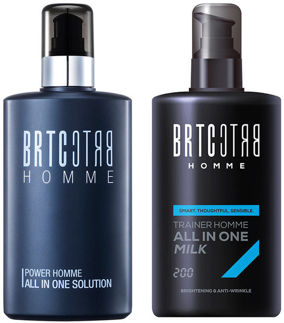 BRTC 남자 올인원 2종세트 200ml+200ml (솔루션+밀크), 1세트, 200ml