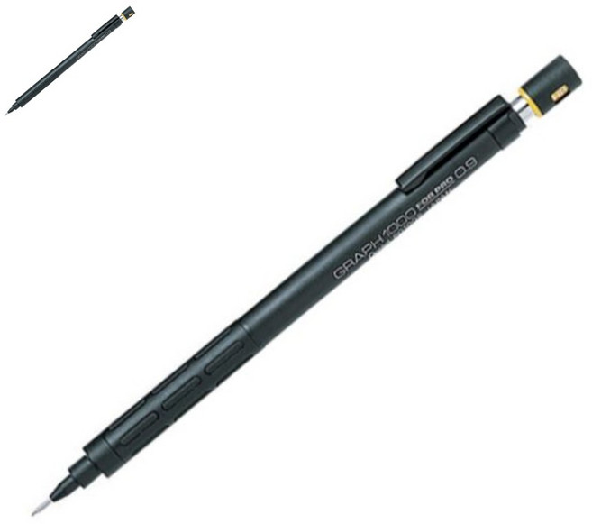 펜텔 그래프 1000 샤프 PG1009, 0.9mm, 1개
