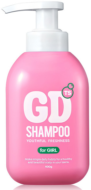 TS 지디 샴푸 포걸 핑크 복숭아향, 400g, 1개