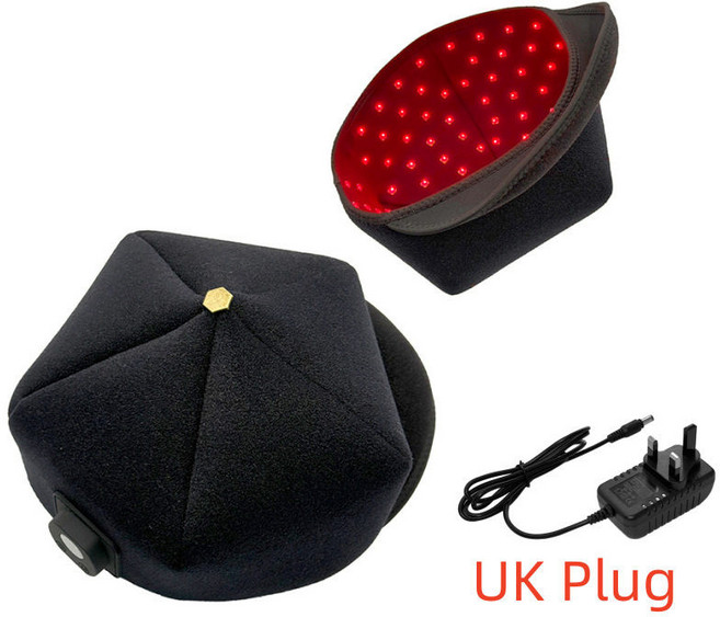 탈모치료 적외선 LED 전기헤어캡 두피관리 탈모방지 모발성장 촉진 두피케어, 6_영국 전원 모델 5000mAh, 단일 모델