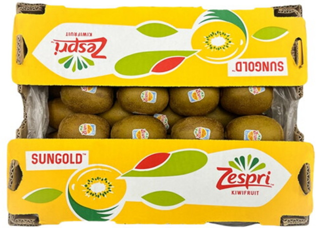 [제스프리] 썬 골드키위 슈퍼점보과 총 5.72kg (31-37입 개당 155-185g), 31개, 5.72