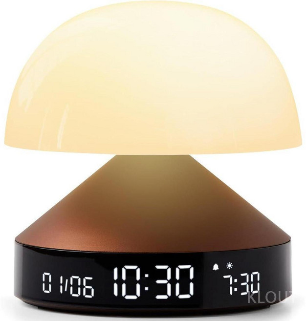 렉슨 미나 선라이즈 알람 시계형 무드등 기상조명 일몰램프 브론즈, 1개