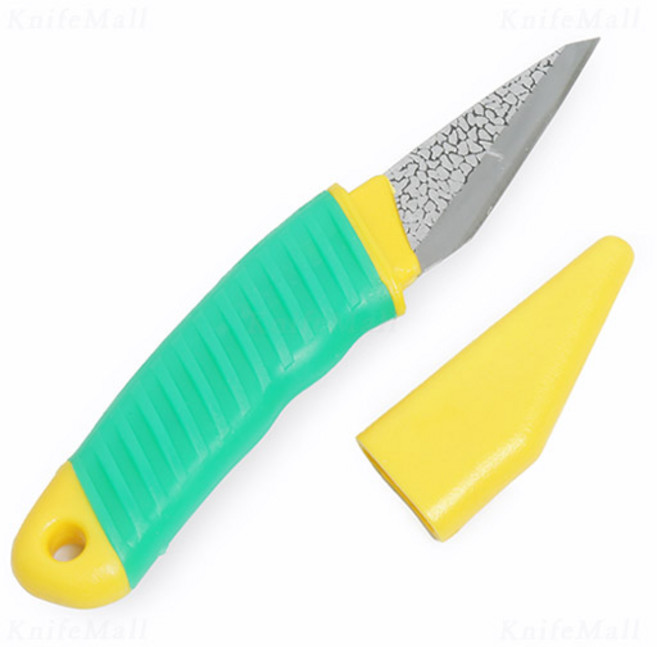 캡 장어칼 원예 접목도 CK-109 (우수용), 그린손잡이, 1개