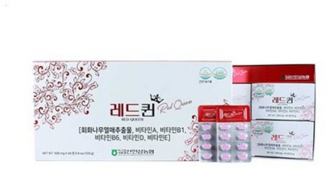 백제금산인삼농협 레드퀸 여성영양제 500mg 240정, 1개