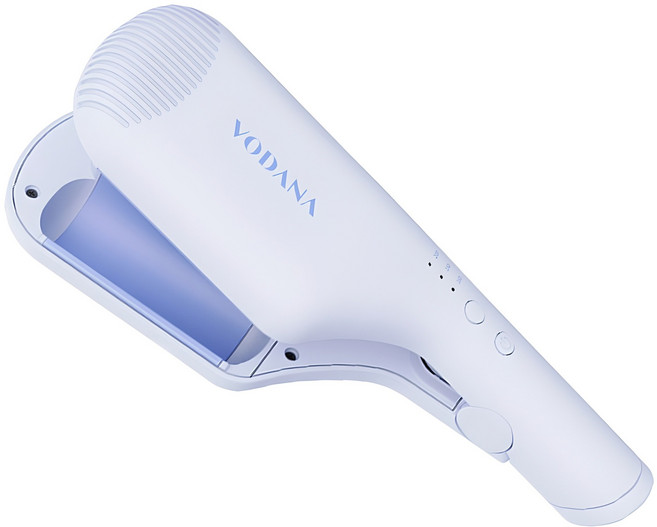 보다나 컴팩트 물결고데기 32mm VCF23M, 내추럴 블루