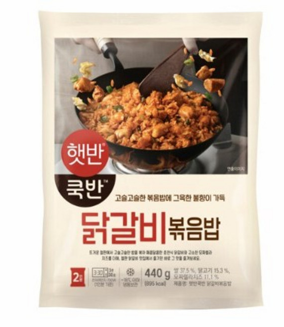 비비고 닭갈비볶음밥440gx3개, 440g, 6개